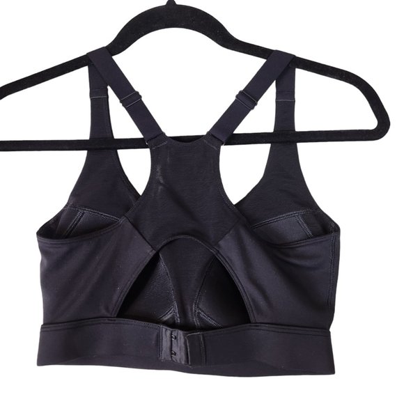 Gymshark Essential Racerback Sports Bra XS Black Training - Picture 2 of 3